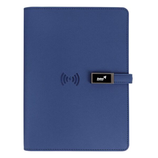 Power Bank Diary with Wireless Charging and Mobile Stand