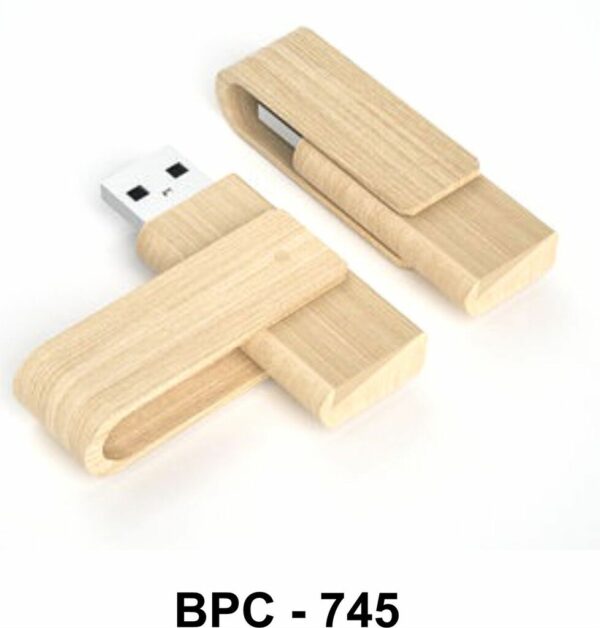 Wooden Pen Drive – Eco-Friendly Storage with a Natural Touch - Image 4