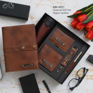 6in 1 Vegan Leather Gift Set / Corporate Gifts Set