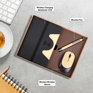 3 in 1 Wooden Tech Gift Combo / Corporate Gifts Set