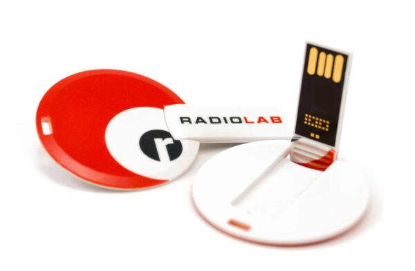 Round Card Shape USB Pen Drive