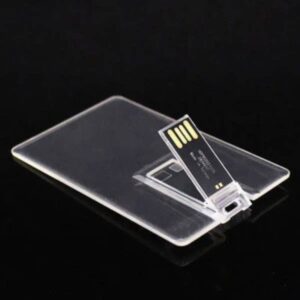Transparent Card Shape Pen Drive
