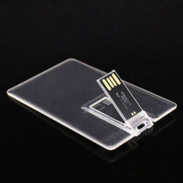 Transparent Card Shape Pen Drive
