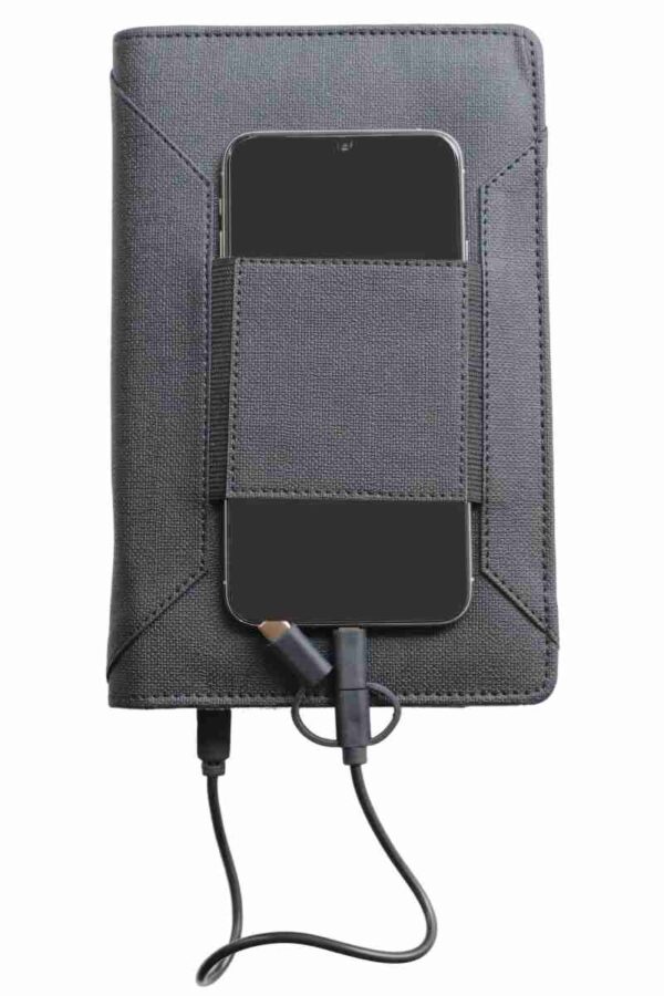 Passport Holder with inbuilt Power Bank