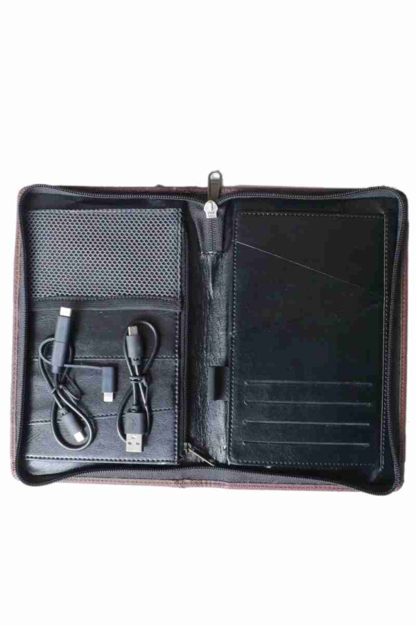 Passport Holder with inbuilt Power Bank - Image 3