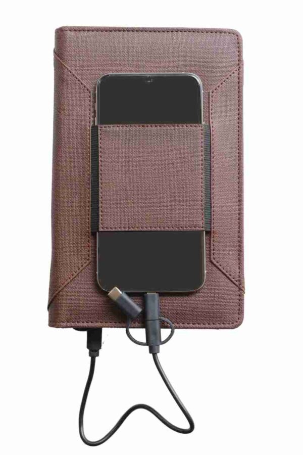 Passport Holder with inbuilt Power Bank - Image 2