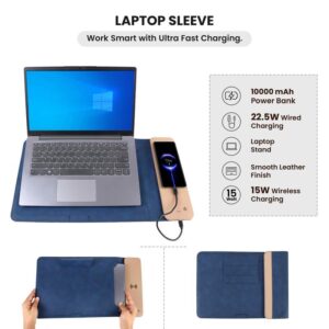 Laptop Sleeve with Inbuilt Power Bank