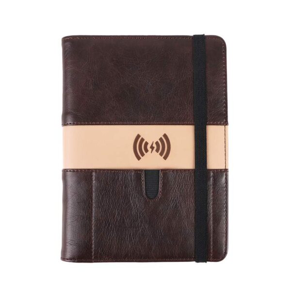 Passport Holder with Power Bank and Wireless Charger - Image 3