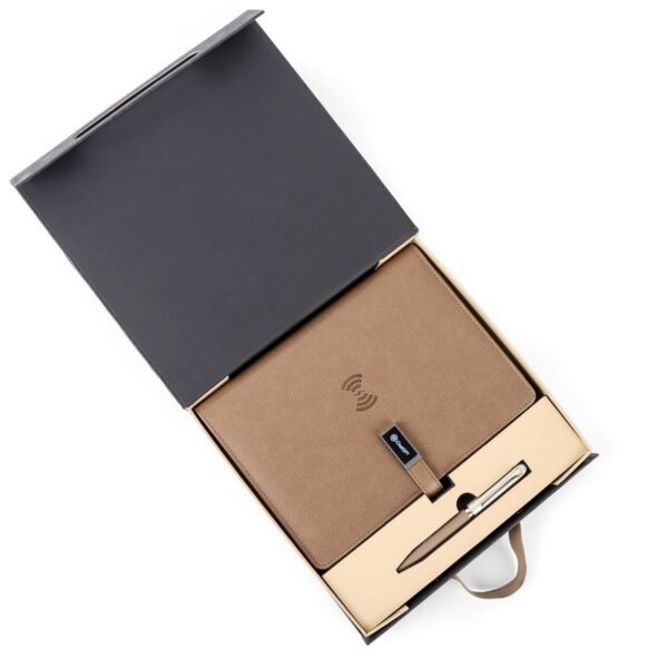 Power Bank Diary with LED Logo - Image 2